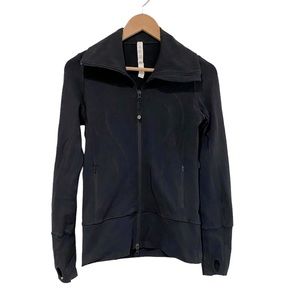 Lululemon Longline Running Jacket in Black